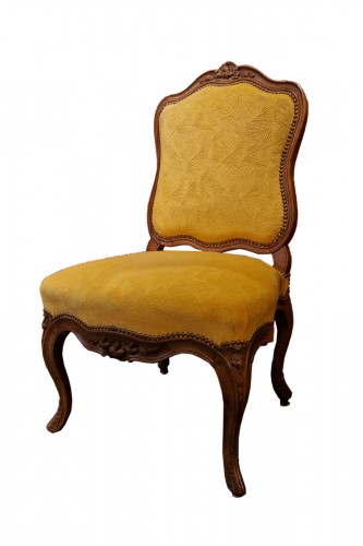 A Louis XV pair of giltwood chairs - Ref.86073