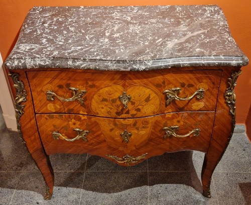 XVIIIe siècle - Commode d'époque Louis XV