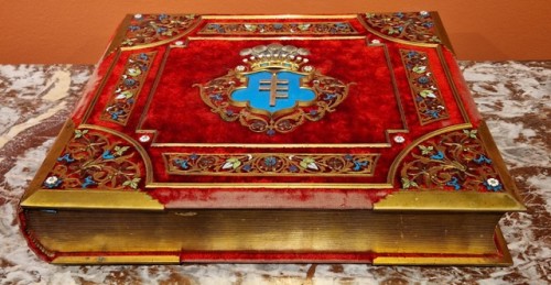 Objects of Vertu  - Important box bearing the Potocki family coat of arms