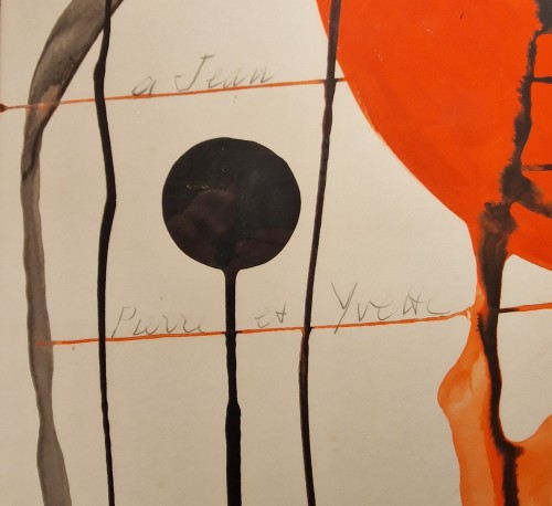 Tableaux et dessins Dessin, Aquarelle & Pastel - Gouache et encre sur papier - Alexander CALDER (1898 - 1976)