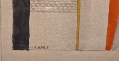 XXe siècle - Bateau - Gustave BUCHET (1888 – 1963)