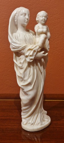 Statuette of Virgin and Child - Religious Antiques Style 