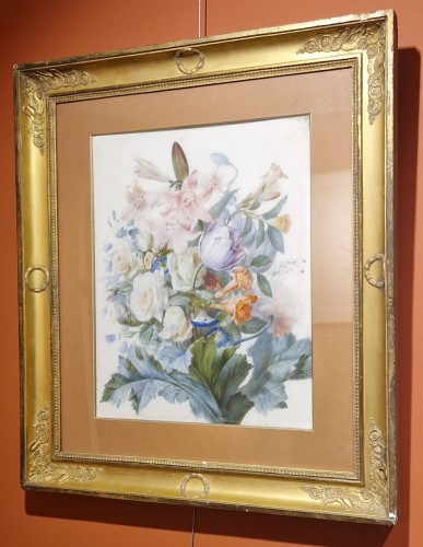 Composition de fleurs - Honorine Emeric Bouvret (1824 - 1904) - Castellino Fine Arts