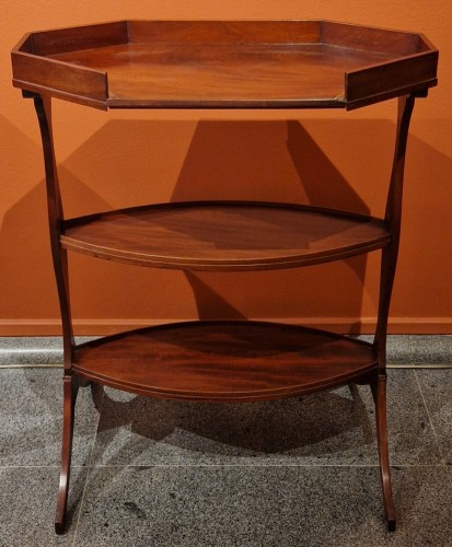 Furniture  - Mahogany &quot;table vide poche&quot;.