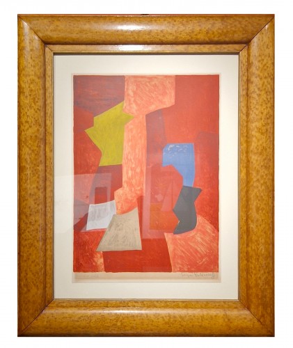 Composition rouge, jaune et bleu  1957 - Serge Poliakoff (1906 - 1969)