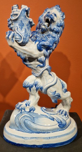 Paire de Lion - Émile Gallé (1846 - 1904) - Castellino Fine Arts