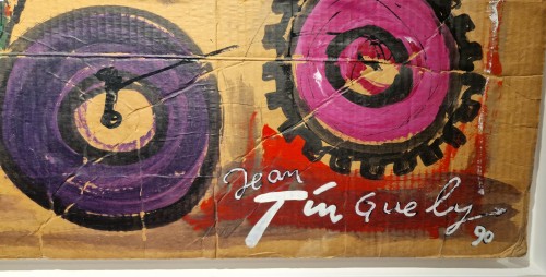 Composition 1990 - Jean Tinguely (1925 -1991) - Tableaux et dessins Style 