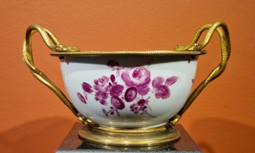 Bol en porcelaine de Meissen - XVIIIe siècle - Céramiques, Porcelaines Style 