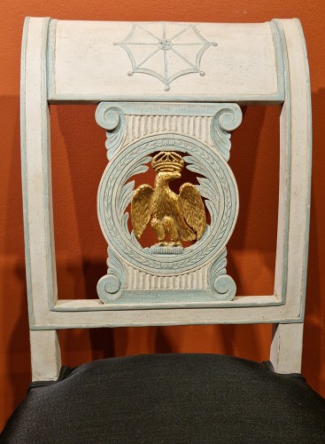 Sièges Chaise - Paire de chaises d'époque Directoire
