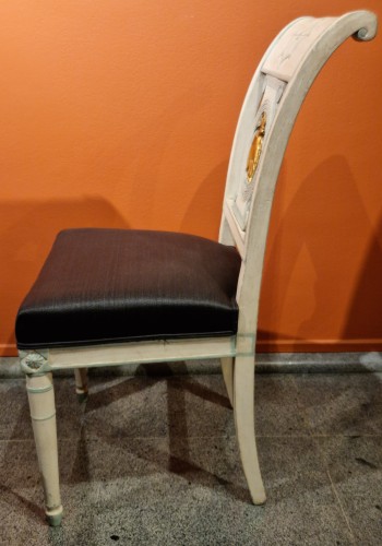 XVIIIe siècle - Paire de chaises d'époque Directoire