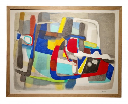 Composition - Maurice Estève (1904 - 2001)