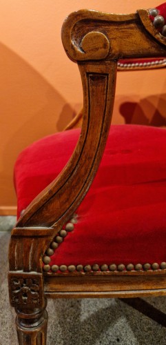 Paire de fauteuils Louis XVI - Louis XVI