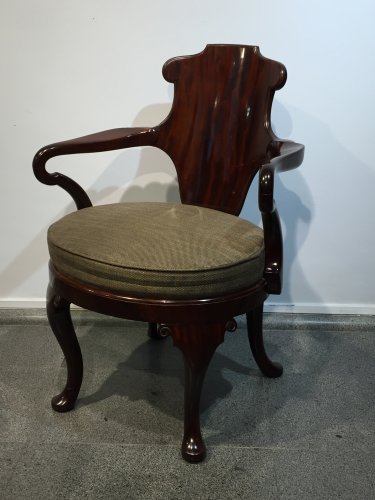 Fauteuil de bureau, Angleterre vers 1750-60 - Sièges Style 