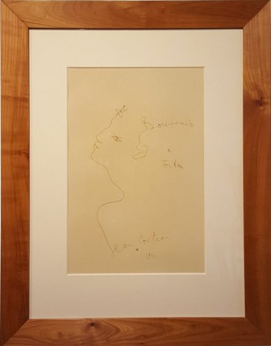 Profil à l'étoile, Jean Cocteau