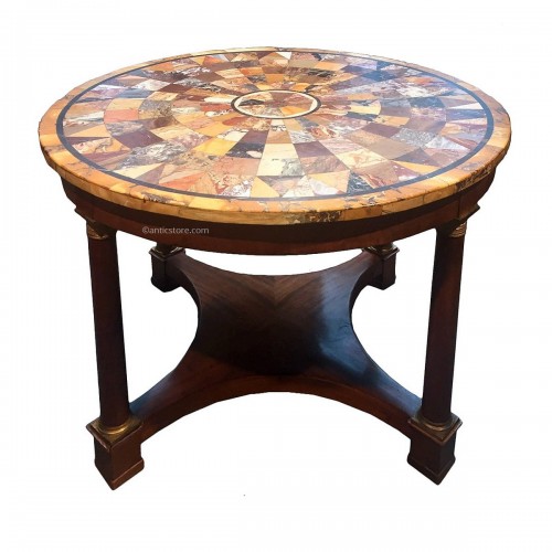 Large gueridon table, early 19th century