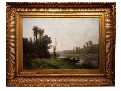 Paysage de La Creuse - Gustave Castan (1823-1892)