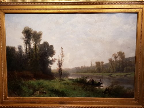 Tableaux et dessins Tableaux XIXe siècle - Paysage de La Creuse - Gustave Castan (1823-1892)