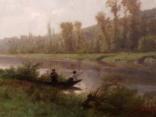 Paysage de La Creuse - Gustave Castan (1823-1892) - Castellino Fine Arts
