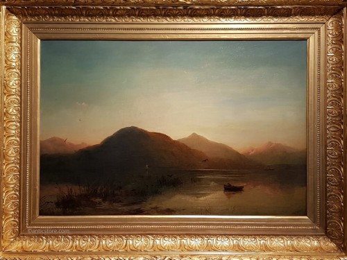 Chasse au canards en Écosse - Th. Danby (1818-1886)