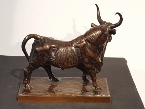 XIXe siècle - Le taureau romain - Clesinger (1814-1883)