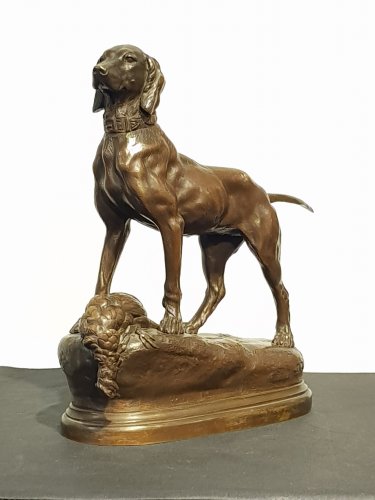 Pointer, Alfred Barye (1839 - 1882) - Sculpture Style 