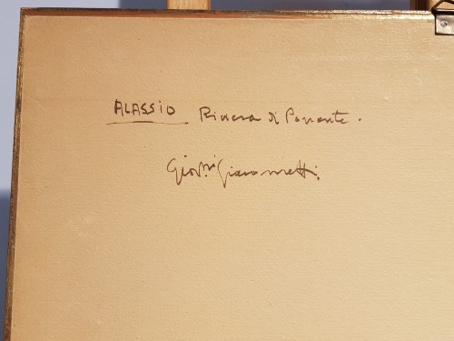 Alassio -  Giovanni Giacometti ( 1868-1934) - Tableaux et dessins Style 