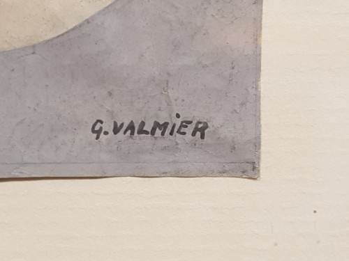 Le village 1924 - Georges Valmier (1885-1937) - Tableaux et dessins Style 