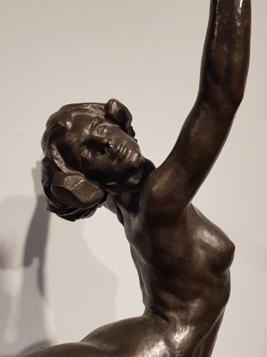 La danseuse Nattova - Serge Yourievitch (1876-1969) - Sculpture Style 