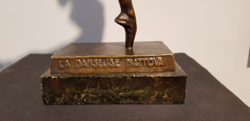 La danseuse Nattova - Serge Yourievitch (1876-1969) - Sculpture Style 