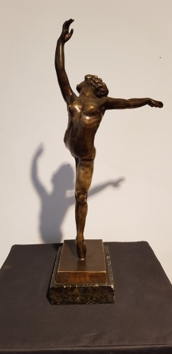 Sculpture Sculpture en Bronze - La danseuse Nattova - Serge Yourievitch (1876-1969)