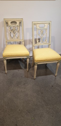 Sièges Chaise - Paire de chaises d'époque Directoire