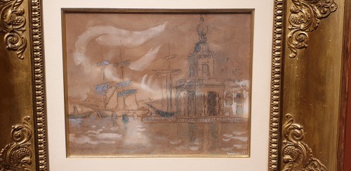 XXe siècle - Venise 1908 - Paul Signac (1863 - 1935)