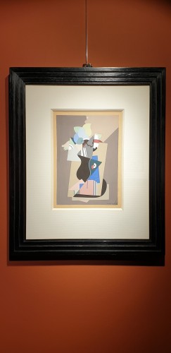 Vase de fleurs, 1922 - Georges VALMIER (1885 – 1937) - Tableaux et dessins Style 