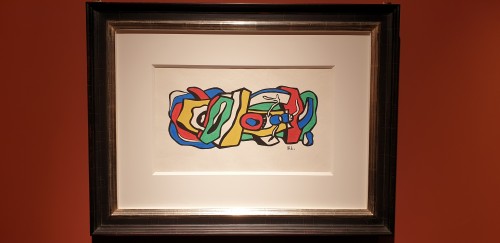 Étude pour une peinture murale, 1952 - Fernand LÉGER (1881- 1955) - Castellino Fine Arts