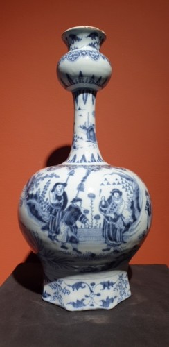 Late 17th century Delftware vase - 