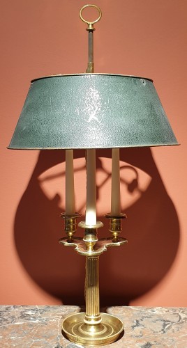 Lampe bouillotte fin 18e - Castellino Fine Arts