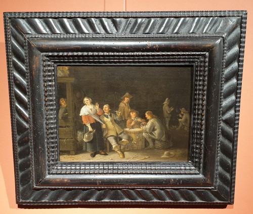 Scène de taverne - Antonie Palamadesz (1601-1673) - Castellino Fine Arts