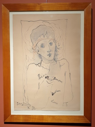 Young man with headband - Jean Cocteau (1889 - 1963) - 