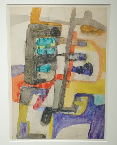 Composition 1951 - Maurice Estève (1904 - 2001)