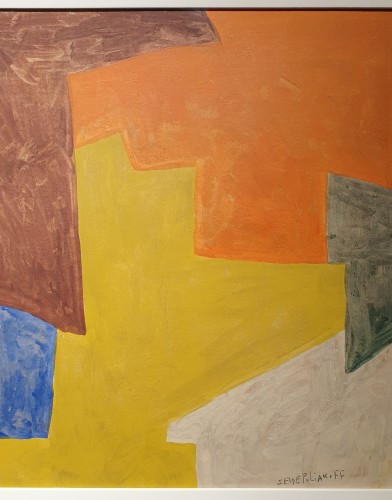 Abstract composition - Serge Poliakoff (1906 - 1969) - 