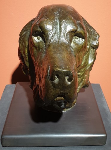  - Head of Setter - Georges GUYOT (1885-1973)