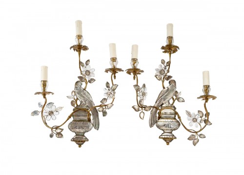 A Pair of Maison Baguès Wall-Lights