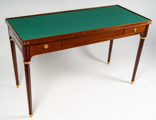 Antiquités - Table de jeux tric-trac d'époque Louis XVI