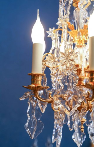 Paire de lustres Napoléon III - Luminaires Style Napoléon III