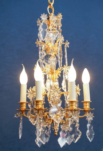 19th century - A Pair of Napoléon III Chandeliers in
