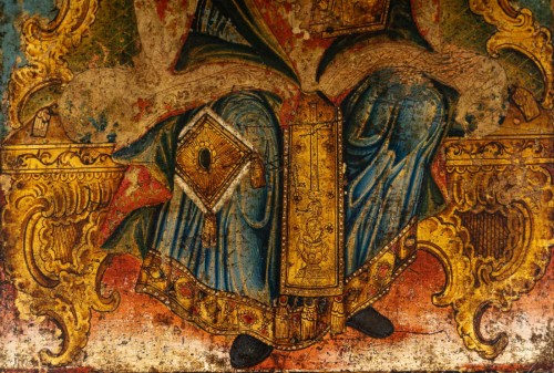 Art sacré, objets religieux  - Icône représentant Saint Nicolas le Thaumaturge