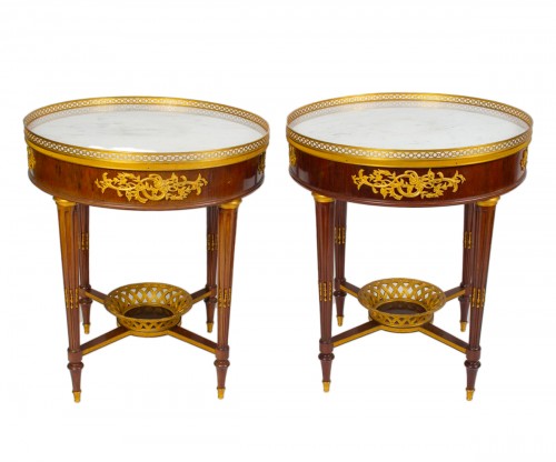 A Pair of Bouillotte Tables
