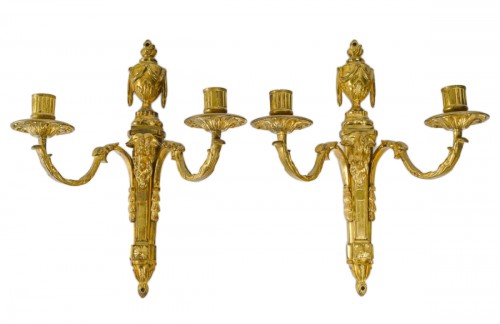 Paire d'appliques d'époque Louis XVI 