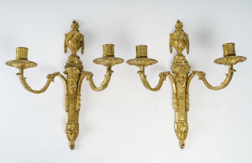 A Louis XVI Pair of Wall - Lights - Louis XVI