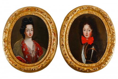 Presumed Portraits of the Duchess and the Duke of Bourbon